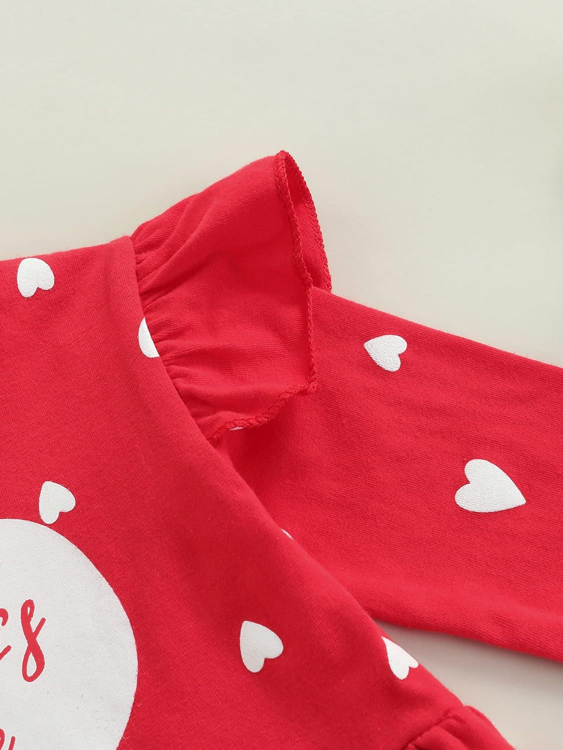 Baby Girl Valentines Day Outfit(12-18 Months)