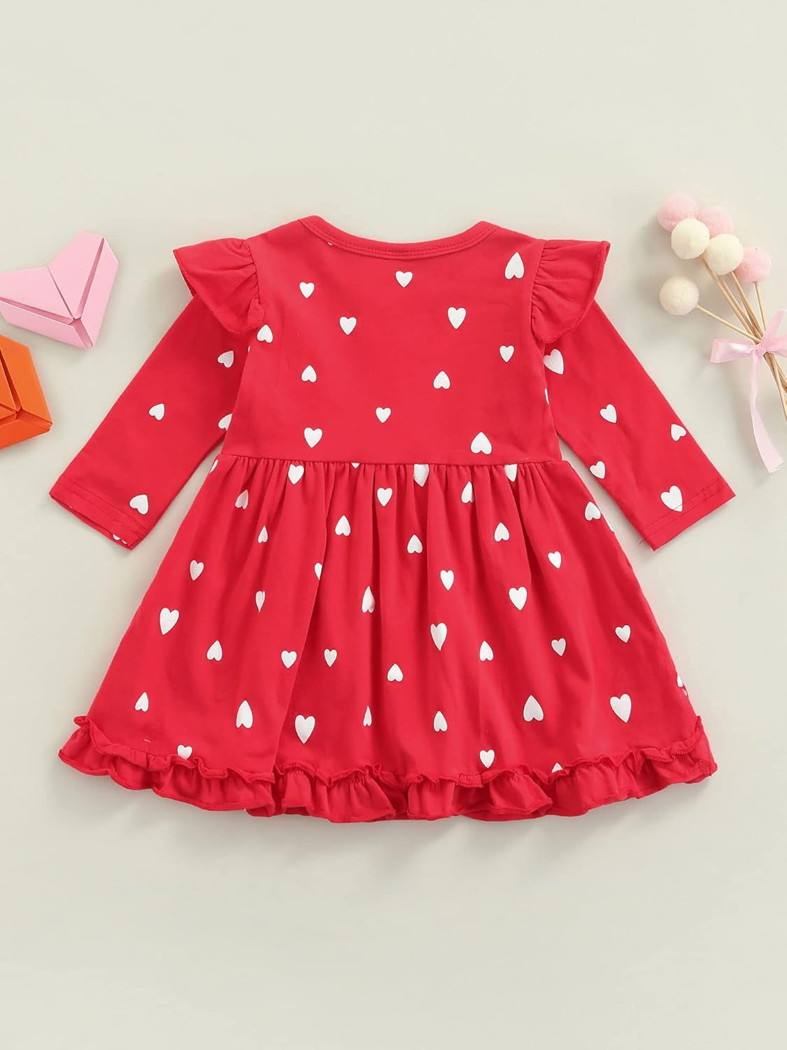 Baby Girl Valentines Day Outfit(12-18 Months)