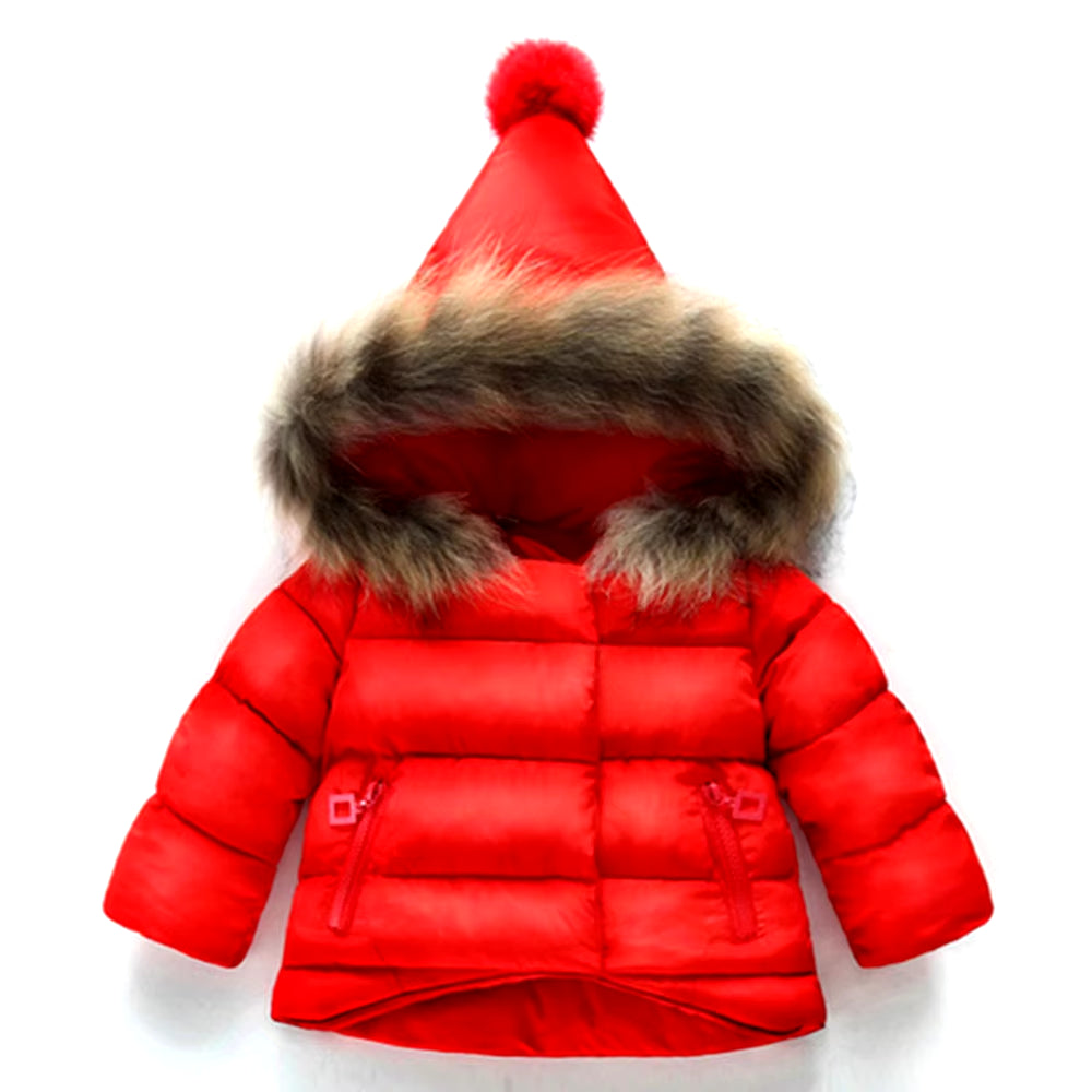 Baby Girls Jacket Autumn Winter Warm Coat for Girls Warm Hooded Outerwear Coat for Boys Jacket Coat Clothes L0926