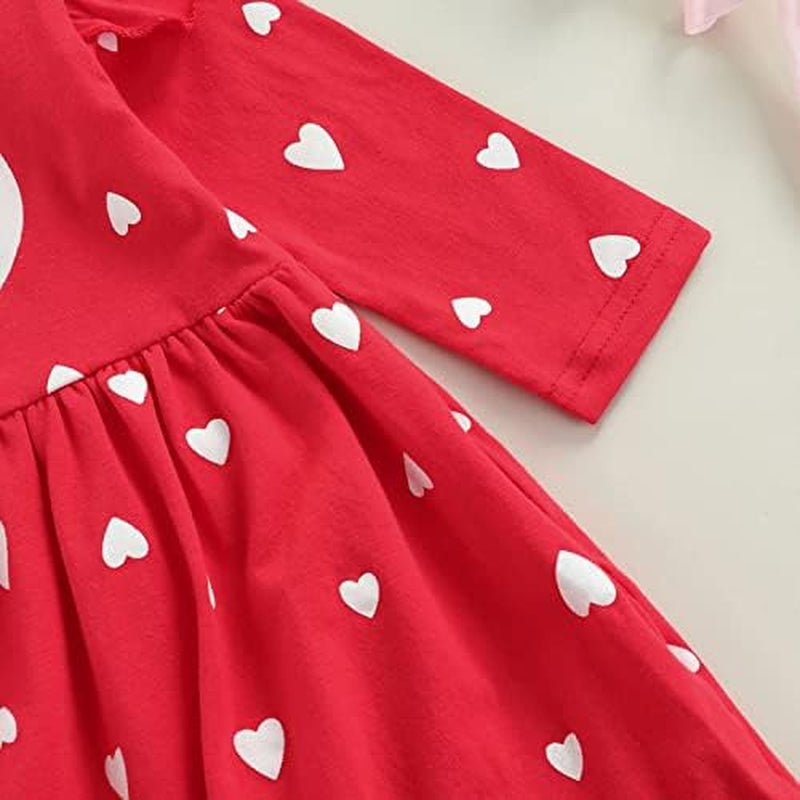 Baby Girl Valentines Day Outfit(12-18 Months)