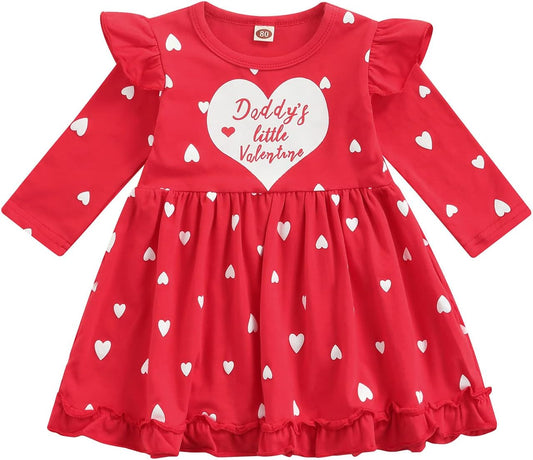 Baby Girl Valentines Day Outfit(12-18 Months)