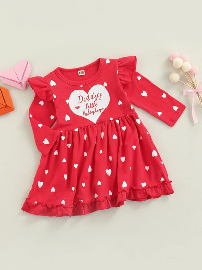 Baby Girl Valentines Day Outfit(12-18 Months)