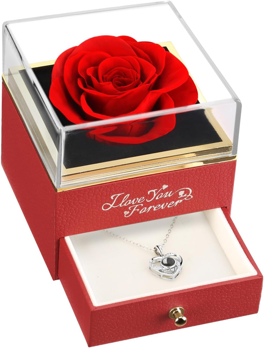 Valentines Forever Flowers Rose Gift