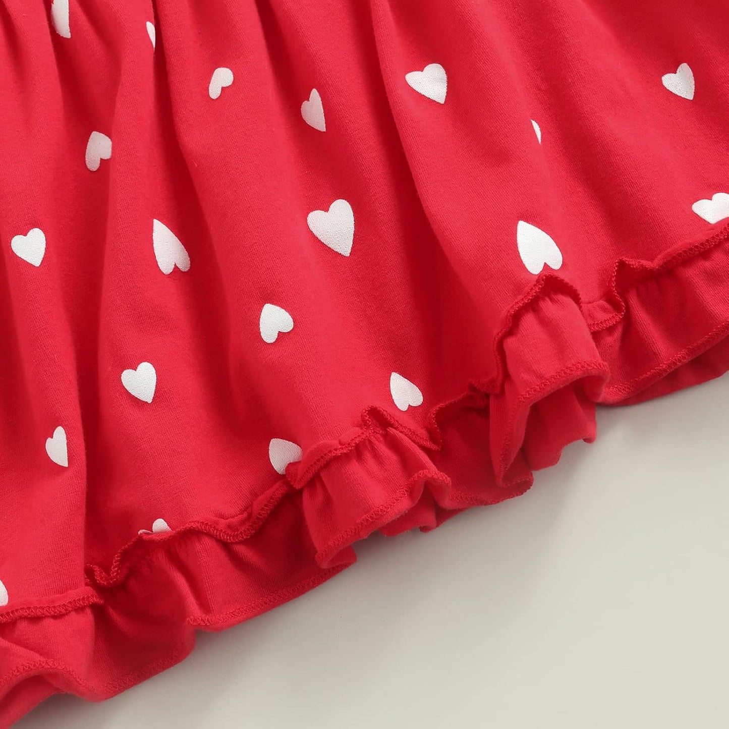 Baby Girl Valentines Day Outfit(12-18 Months)