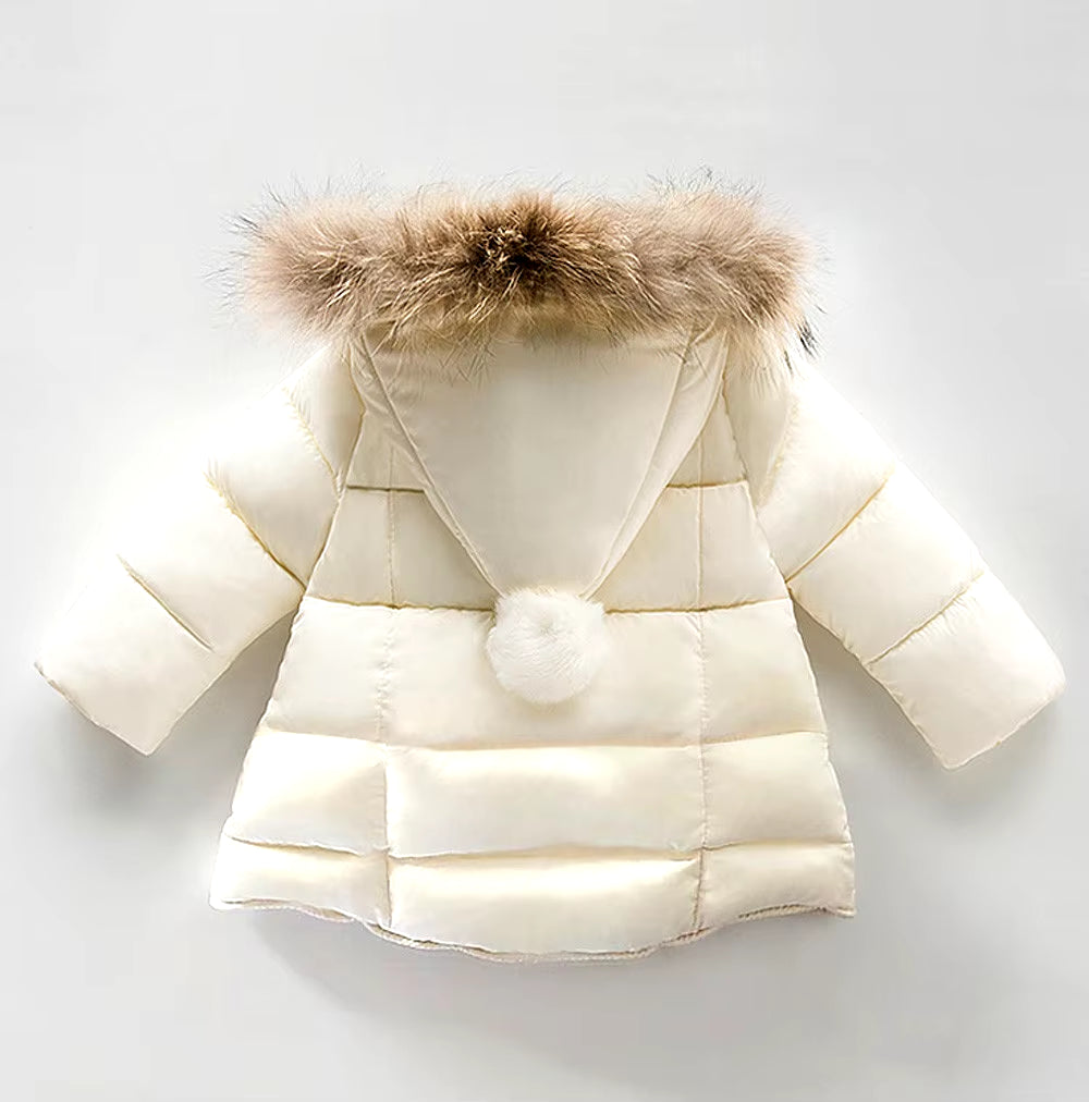 Baby Girls Jacket Autumn Winter Warm Coat for Girls Warm Hooded Outerwear Coat for Boys Jacket Coat Clothes L0926